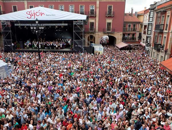 fiestas de Gijón